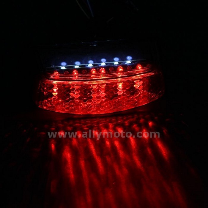 6 Abs Plastic Led Tail Light Integrated Rear Brake Lamp Ducati Monster 1994-2007@6